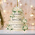 Personalized Acrylic Ornament: Wedding Keepsake, Custom Name & Date