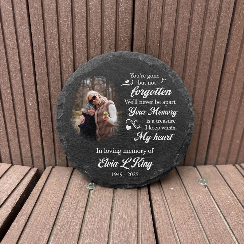 Human Grave Marker, Memorial Stone, Headstone for Cemetery, Loss of Loved Ones Tombstone, Sympathy Gifts, Memorial Plaque, Memorial Gifts
