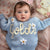 Personalized Baby Sweater with Name, Custom Name Knit Jumper, Baby Girl Boy Cardigan, Hand Embroidered Toddler Sweater, First Birthday Gift