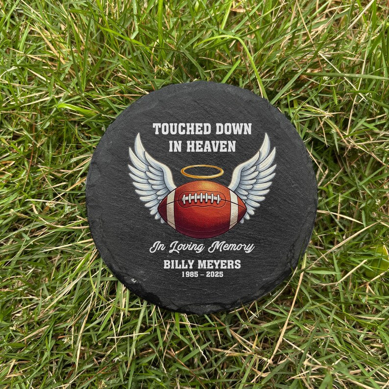 American football Memorial Stone, American football Memorial Gifts, Football Player Tribute Gift, Remembrance Gifts, Football sympathy gift