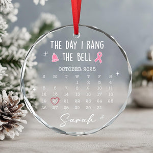 End of Chemo Ornament, End of Chemo Gift, Cancer Survivor Ornament,Ring the Bell Gift,Cancer Free Gift,Cancer Recovery Gift,Cancer Awareness