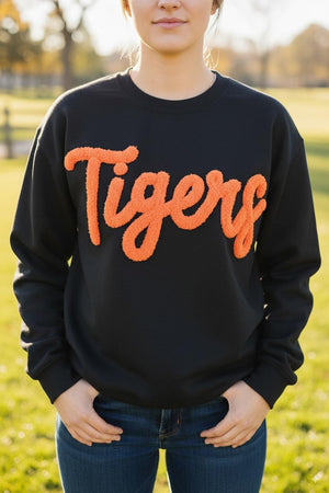 Customized Chenille YARN EMBROIDERED Chenille Game Day Fuzzy Letter,Team Spirit Shirt,Football Moms,Chenille Patch Sports Team Sweatshirt il_794xN.7171070104_sa9d.jpg