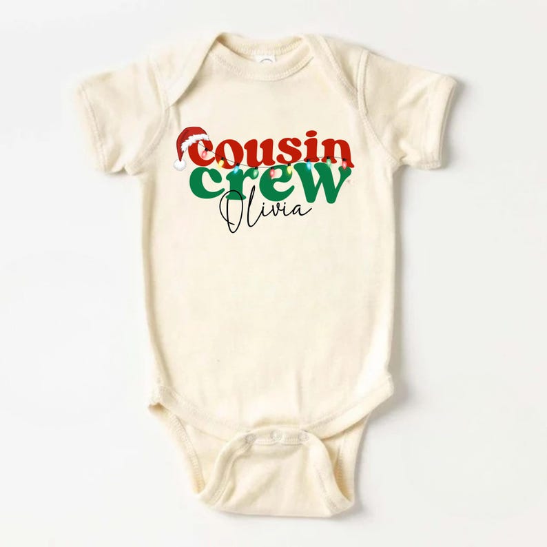 Personalized Christmas Cousin Crew Kids Shirt Custom Matching Cousins Shirts Christmas Cousin Trip Tee Cousin Crew Toddler Cousin Tshirts