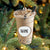 Personalized Christmas Boba Coffee Iced Tea, Custom Christmas Tree Decoration Milk Tea, Gift for Family, Friends, Coffee Tea Lovers 2D Flat Ornament
