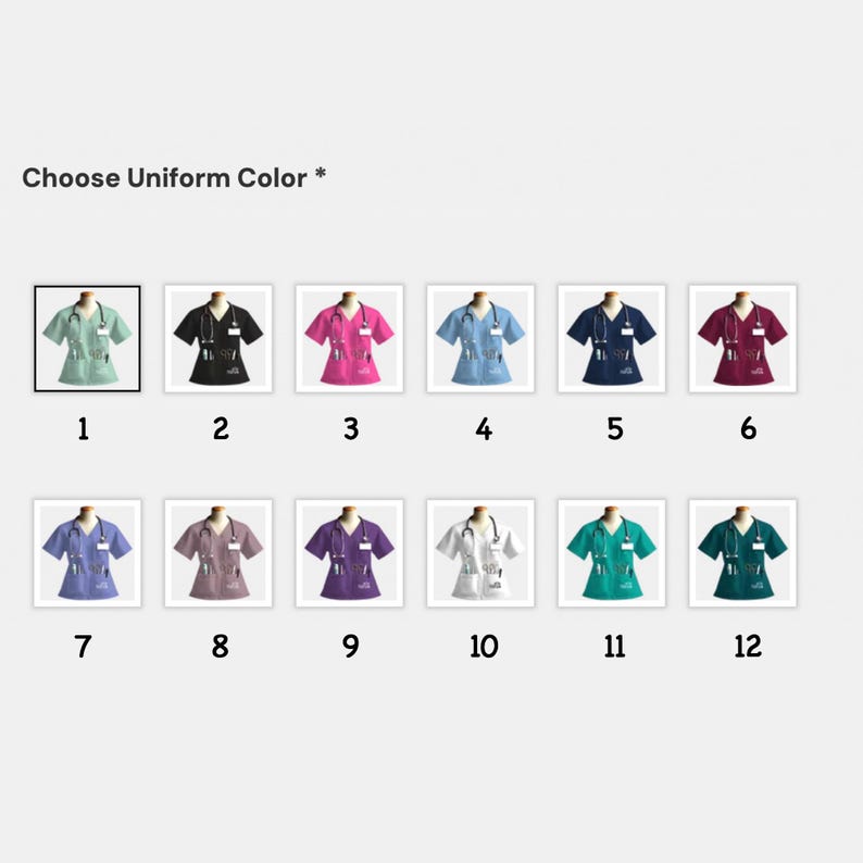 Personalized Nurse Scrubs 2D Flat Ornament, Custom Name Nurse Uniform Car Ornament, Nurse Gift For Nurse Flat Ornament, Stethoscope Nurse