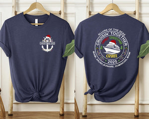 Custom Family Christmas Cruise 2025 Shirt: Xmas Crew Tee, Christmas Cruising T-shirt
