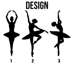 Personalized Ballerina Layered Wood Ornament, Custom Name Ballet Christmas Tree Ornament, Girls Christmas Ballet Home Decor, Butterfly Gifts