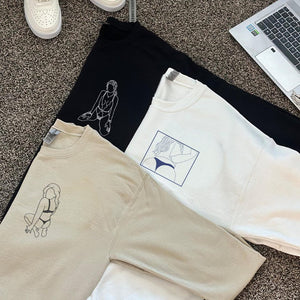 Spicy Hoodie, Custom Embroidered Portrait Sweatshirt, Custom Couple Portrait, Christmas Gift For Boyfriend, Gifts for Him, Anniversary Gift