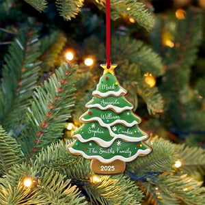 Personalized Family Christmas Ornament, Custom Family Tree Ornament, Family Name Ornament, Family Christmas Gift, Christmas Ornament 2025