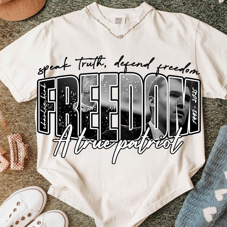 Charlie Kirk Shirt, Justices For Charlie Kirk, Human Rights Shirt, Activist Shirt, Justice Shirt, Political Shirt, Freedom Shirt