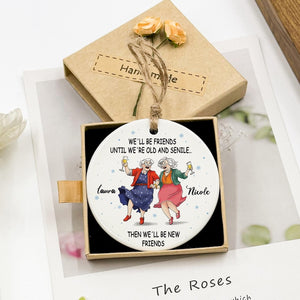 Personalized Best Friend Ornament, Besties Ornament, Friendship Ornament, Best Friend Gift, Custom Friend Gift, BFF Gift, Gift for Her