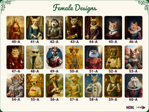 Pet Portrait, Family and pet custom portrait, funny custom portrait, Birthday Gift Ideas, human and pet portrait, birthday gift