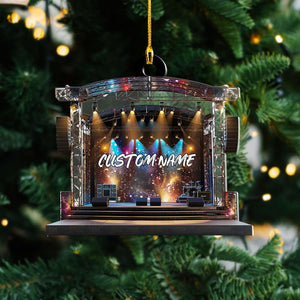 Personalized Stage Ornament: 2025 Concert Keepsake