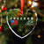 Freedom RIP Charlie Kirk 1993-2025 Ornament, Freedom Speech Custom Gift USA Hero Christmas Tree Decor, Personalized Holiday Glass Ornament