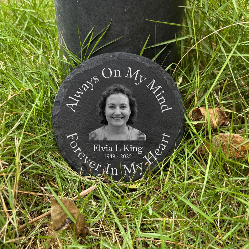 Human Grave Marker, Memorial Stone, Headstone for Cemetery, Loss of Loved Ones Tombstone, Sympathy Gifts, Memorial Plaque, Memorial Gifts