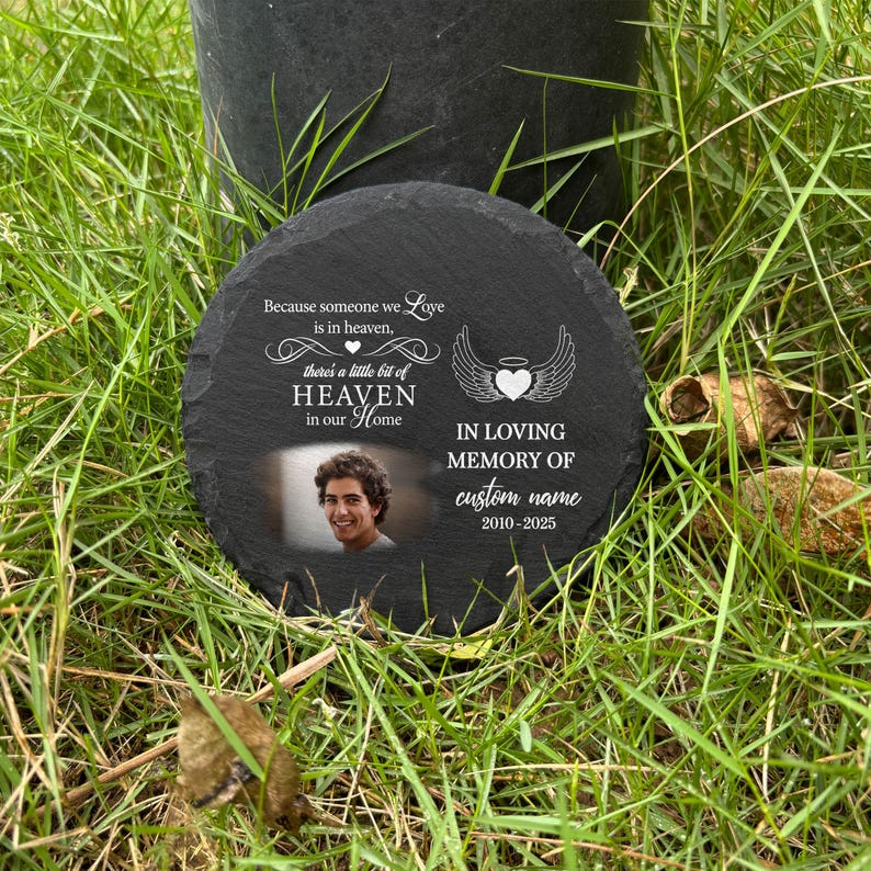 Human Grave Marker, Memorial Stone, Headstone for Cemetery, Loss of Loved Ones Tombstone, Sympathy Gifts, Memorial Plaque, Memorial Gifts