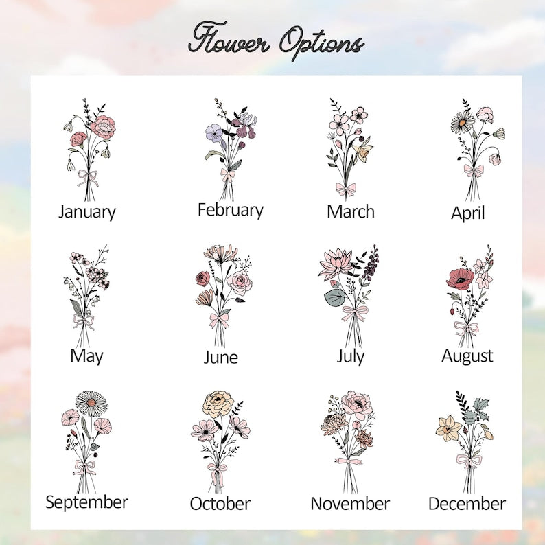 Mother of the Bride & Groom Flower Vase, Bonus Mom Gift, Mother of the Bride Gift, Wedding Gift for Mother of Groom, Birth Month Flower Vase