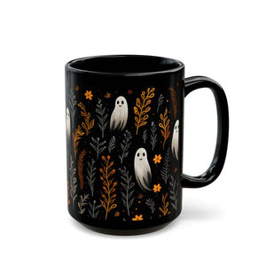 Cute Ghosts 11oz Coffee Mug, Festive Halloween Ceramic Mug, Fall aesthetic, Halloween theme, perfect gift for Teacher, Fall Decor Ghost Cup