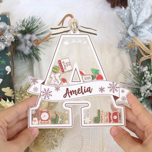 Personalized Baby's First Christmas Ornament: Acrylic Keepsake Gift