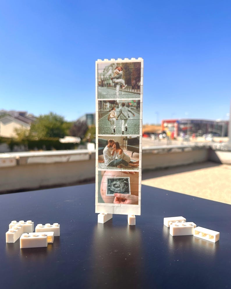 Personalized Photo Building Blocks For Couples | Gifts For Boyfriend | Anniversary Gift | Couple Gifts | Personalized Gift | Christmas Gift