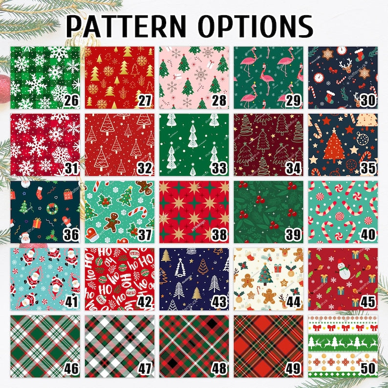 Custom Christmas Family Pajamas Pant: Personalized Santa Hat Face Photo Pjs, Xmas Gift