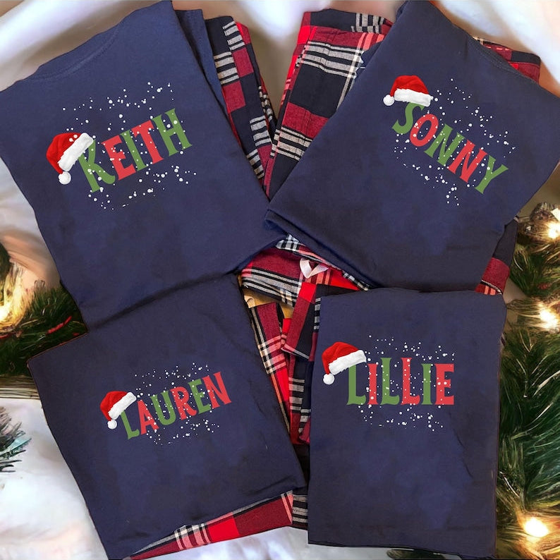 Christmas matching Family pyjamas, Holiday Pj's for kids and Adults