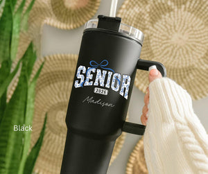 Senior 2026 Tumbler, Personalized Graduation Cup, Class of 2026 Gift, High School Graduate, College Send Off, Senior Year Celebration