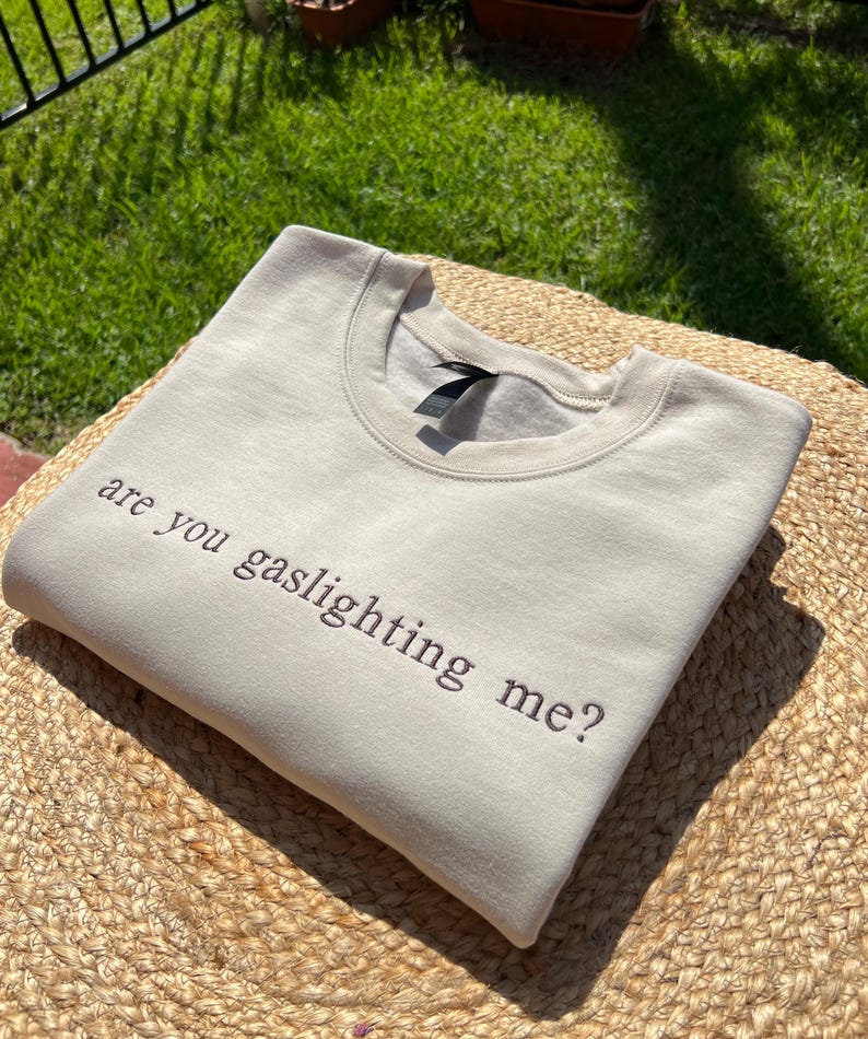 Custom Embroidered Sweatshirt, Personalized Crewneck, Custom Text Sweatshirt, Embroidered Text Crewneck, Gift for Bride, Halloween Shirt