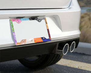 Eras Aluminum License Plate Frame, Car Accessories
