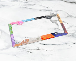 Eras Aluminum License Plate Frame, Car Accessories