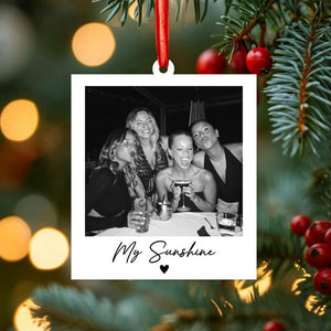 Personalized Best Friend Gifts: Custom Acrylic Bestie Ornament, Best Friend Birthday Gifts