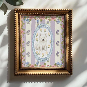 Mini Custom Watercolor Pet Portrait,Dog Portraits from Photos,Dog Portraits From Photos,Pet Painting,Custom Tiny Paintings,Miniature (No Frame)
