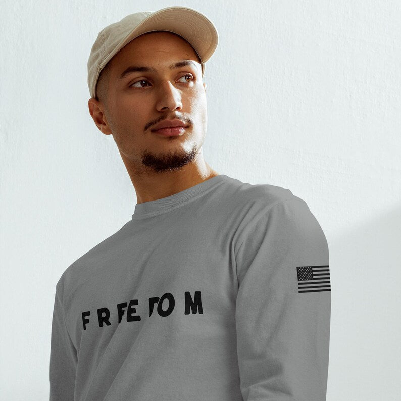 Freedom Long Sleeve Unisex T-shirt, Justice for Charlie, Patriotic Shirt, Charlie Shirt