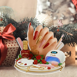 Personalized Nail Tool Christmas Ornament,Nail Technician Manicurist Ornament,Christmas Tree Hanging Decor,Gift For Nail Lover,Nail Ornament