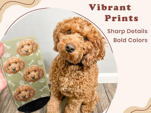 Custom Socks from Photo, Pet Parent Gift, Dog Dad Gift, Father's Day Gift, Dog with Owner Photo on Socks, Custom Christmas Gift