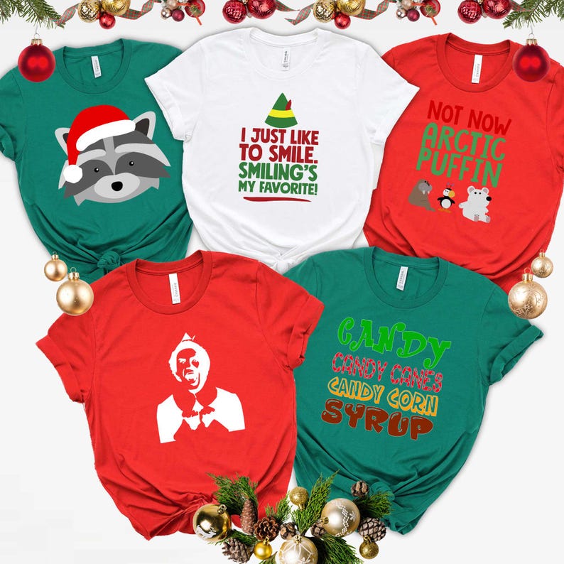 Funny Elf Movie Quote Christmas Shirt - Holiday Tee il_794xN.7246478828_nct5.jpg
