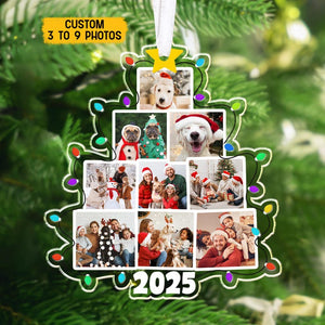 Photo Christmas Ornament 2025, Custom Photo Family Tree Ornament, Family Christmas Ornament, Christmas Tree Ornament 2025, Family Keepsake