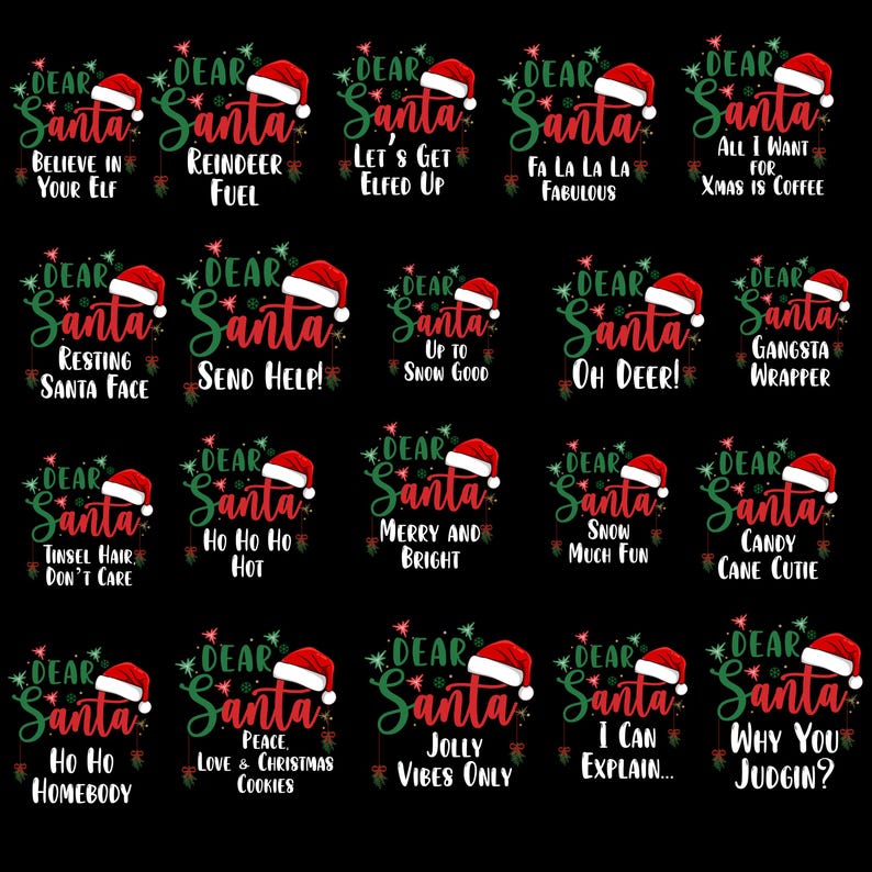 Dear Santa Group Shirts, Santa Custom Shirts, Dear Santa Christmas Family Shirts, Christmas Family Shirts, Christmas Quotes Shirts, Xmas Tee