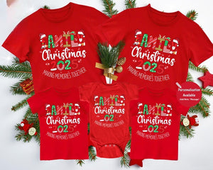 Family Christmas 2025 Making Memories Together Shirts, Family All Together Shirts, Custom Family Christmas Tshirt, Christmas Gifts, KIds Top