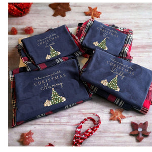 Personalised Christmas Pyjamas, When We wake up It Will Be Christmas Pjs, Matching Christmas Eve Pyjamas