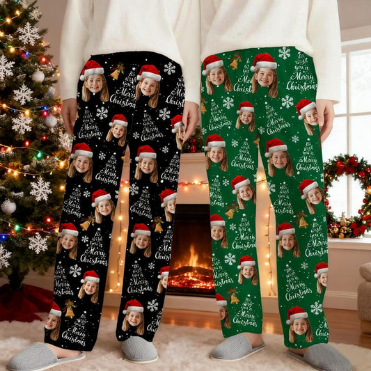 Personalize Christmas Pajamas with Face,Pajamas with Photo,Custom Pajama Pants,Family Pajamas,Mens Pajamas,Women's Pajamas,Christmas Gifts il_794xN.7260161299_nddl.jpg