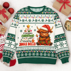 Funny Grumpy Cat Ugly Christmas Sweater: Sarcastic Holiday Outfit