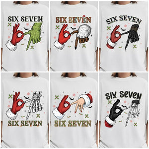 Santa Hands Shirt, Group Matching Shirt, Mrs Claus Meme Shirt, 67 Meme Christmas Shirt, Krampus Hand Shirt