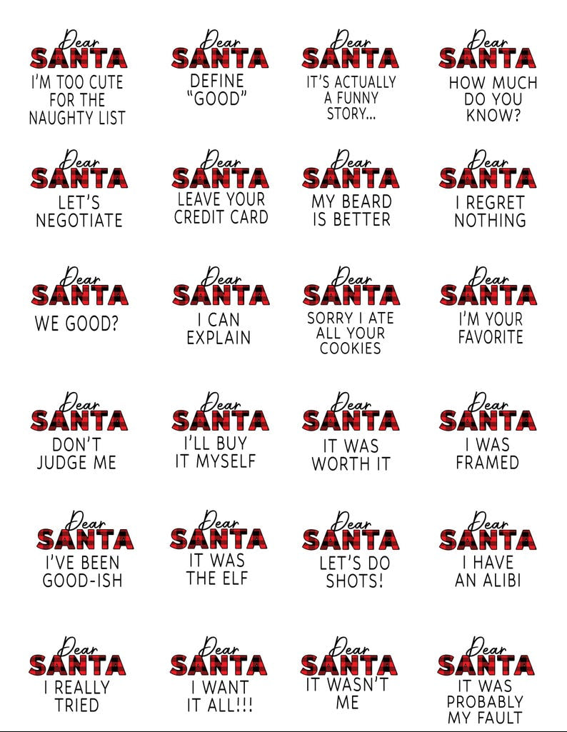 Christmas Family Shirts, Dear Santa Shirt, Matching Family Christmas, Funny Christmas Shirt, Buffalo Plaid, Christmas Pajamas, Family Pajama