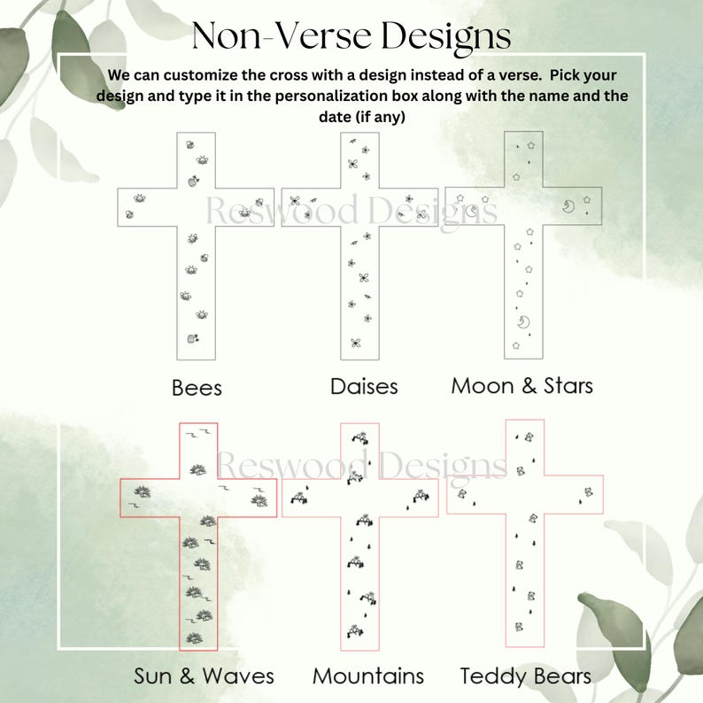 Personalized Wooden Baptism Cross/Baby Shower/Nursery Decor/Custom Baptism Gift/Easter Decor/Baptism Gift/Prayer Cross/Christening gift