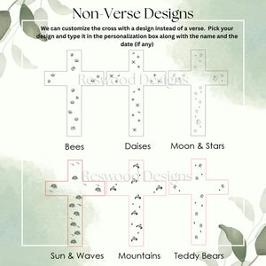 Personalized Wooden Baptism Cross/Baby Shower/Nursery Decor/Custom Baptism Gift/Easter Decor/Baptism Gift/Prayer Cross/Christening gift