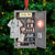 Personalized Nurse Christmas Ornament: RN Scrubs, Acrylic 2D Design