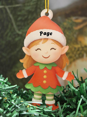 Personalized Boy, Girl Christmas Ornaments, Custom Name Christmas Tree Ornaments, Acrylic, Bag Charms, Christmas, Christmas Gifts, Boy, Girl