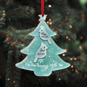 Custom Memorial Christmas Ornament, Remembrance Keepsake, In Loving Memory Ornament, Loss Of Loved One Ornament, Sympathy Gifts