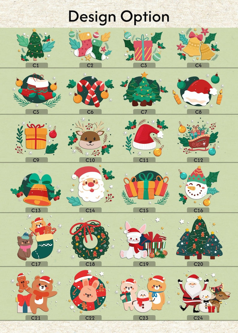 Personalized Christmas Tree Snack Glass: Iced Coffee Cup with Lid | Gifts for Her | Custom Glass Coffee cup | gifts for Christmas